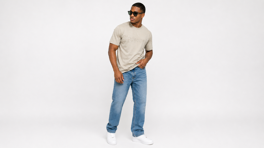 THE REDEEMED TEE | Beige