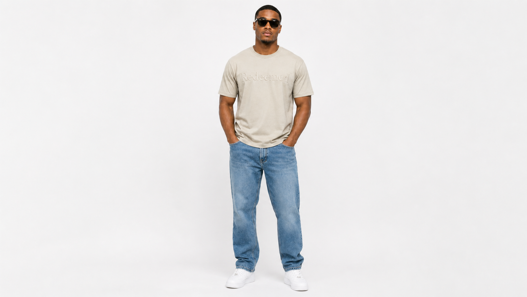 THE REDEEMED TEE | Beige