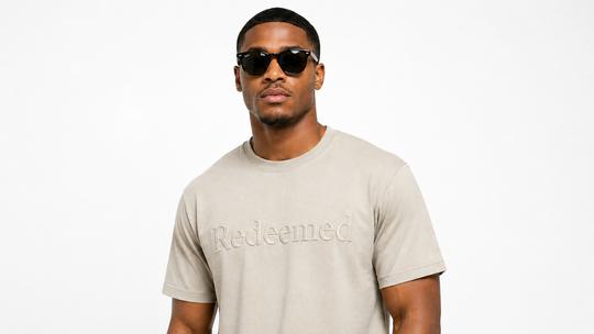 THE REDEEMED TEE | Beige