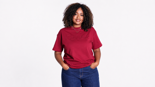 THE GRACE TEE | Red Wine