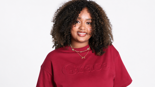 THE GRACE TEE | Red Wine