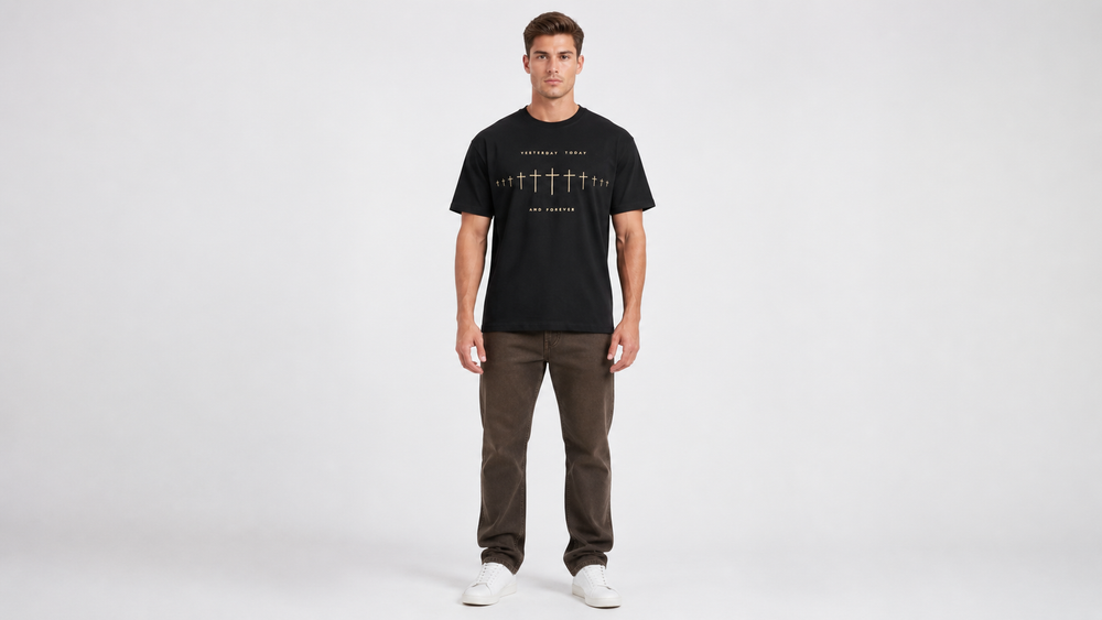 THE FOREVER TEE | Midnight Black